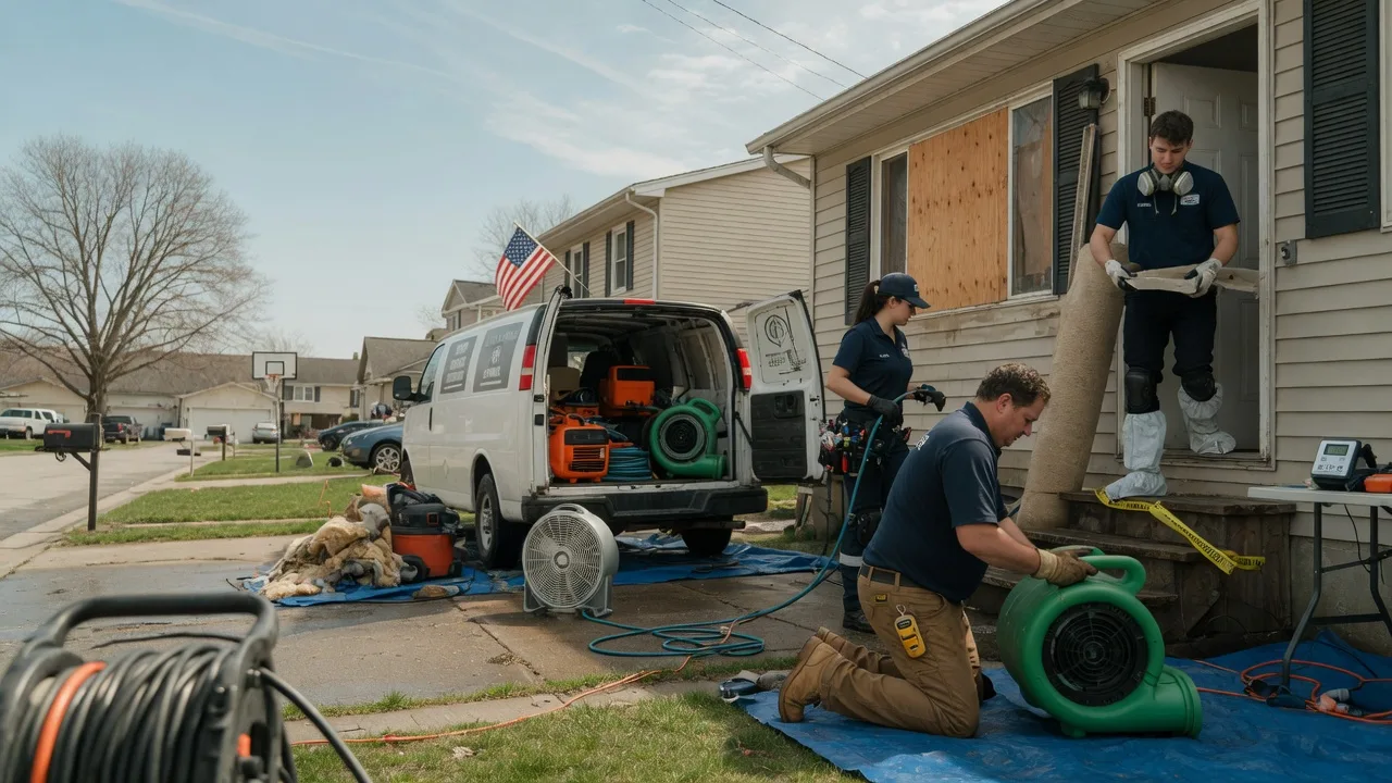 Water Damage Restoration in Alliance, NC near me